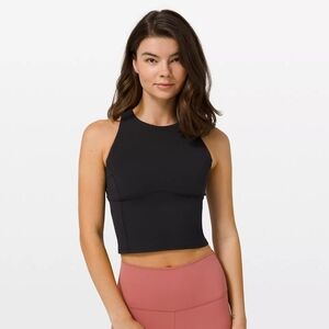 Lululemon Key To Balance Tank Top Size 8 Black